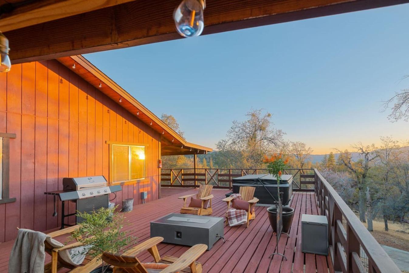 10-Acre Forest Villa, 20 Miles From Yosemite South Oakhurst Exterior foto